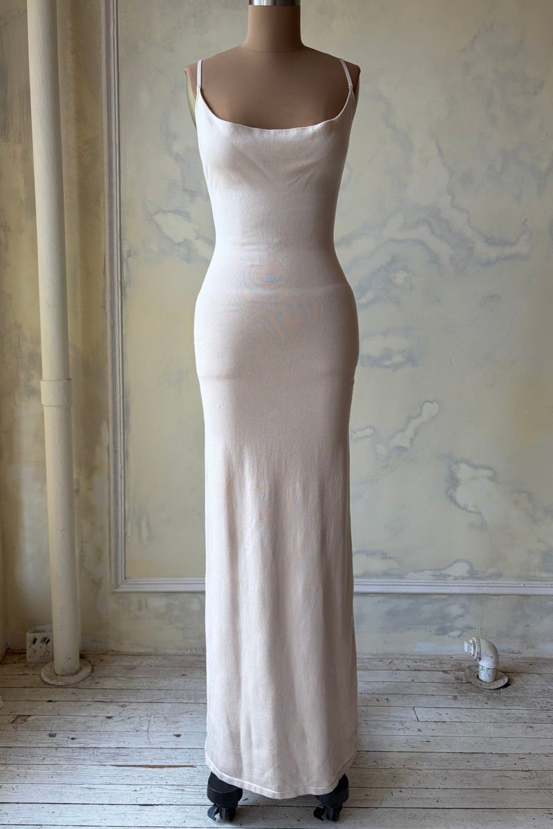 Knit Mirage Cowl Dress Unreleased Sample