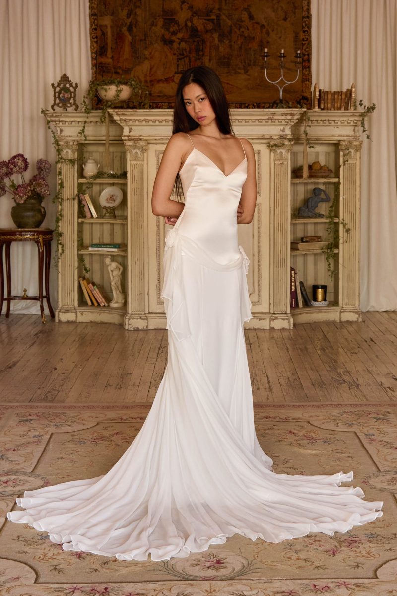 The Moonrise Gown in Pearl